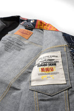 將圖片載入圖庫檢視器 BIG JOHN M6001SP(050) 50 years anniversary Banner Denim Trucker Jacket / Special Edition