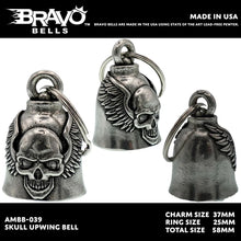 將圖片載入圖庫檢視器 BRAVO BELLS - SKULL UPWING