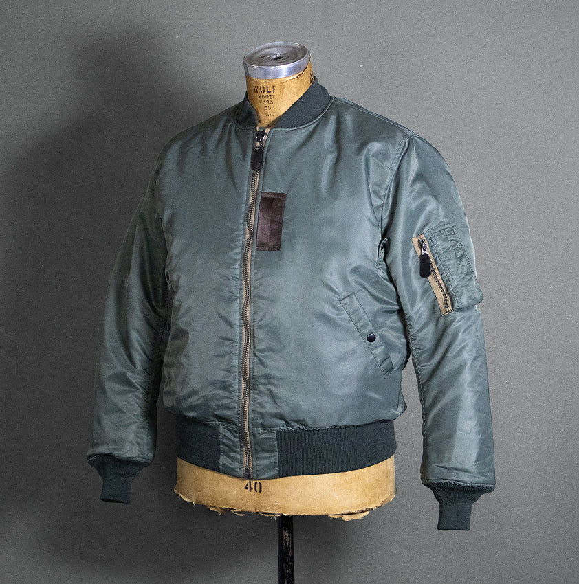 実物　80s MIL-J-8279 ma1 jacket vintage MA-1 (MODEL MIL-J-8279) - SAGE – CRAFTMAN