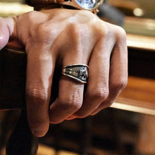 將圖片載入圖庫檢視器 Thunderbird Sun Symbol Ring