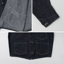 Load image into Gallery viewer, PAYDAY 50s ENGINEER JACKET INDIGO