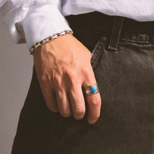 將圖片載入圖庫檢視器 Turquoise Feather Ring