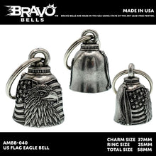 將圖片載入圖庫檢視器 BRAVO BELLS - US FLAG EAGLE