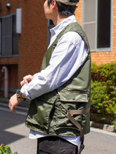 Load image into Gallery viewer, HOUSTON NYLON TWILL E-1 RADIO VEST