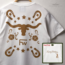 Load image into Gallery viewer, FUNNY LUCKY STAR T-SHIRT - WHITE