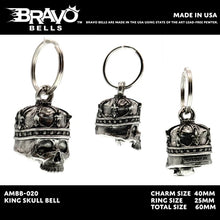 將圖片載入圖庫檢視器 BRAVO BELLS - KING SKULL