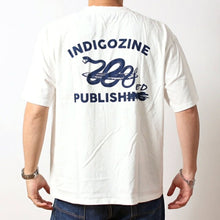 將圖片載入圖庫檢視器 INDIGOZINE SNAKE T-SHIRT(BIG JOHN) - WHITE