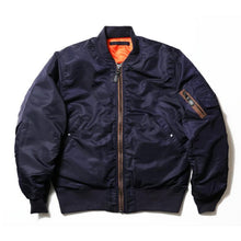 Load image into Gallery viewer, HOUSTON MA-1 FLIGHT JACKET - NAVY