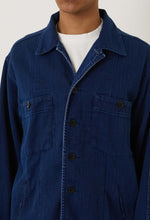 Load image into Gallery viewer, -KASEZOME-
SASHIKO FATIGUE SHIRT