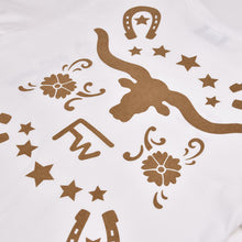 Load image into Gallery viewer, FUNNY LUCKY STAR T-SHIRT - WHITE