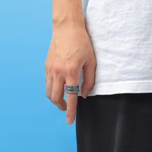 將圖片載入圖庫檢視器 American 50 Cents Sun Symbol Ring