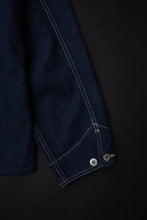 將圖片載入圖庫檢視器 WR623F (81) World Workers Indigo Nep Denim Coverall Jacket