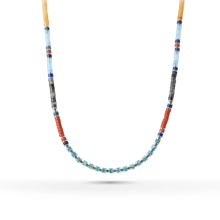 將圖片載入圖庫檢視器 Canyon Sky Heishi Natural Stone Necklace Chain, Small – 4mm