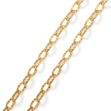 將圖片載入圖庫檢視器 Sana 18K Yellow Gold Plated Flat Chain Bracelet