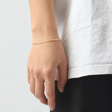 將圖片載入圖庫檢視器 24K Gold Plated Snake Chain Bracelet