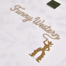 Load image into Gallery viewer, FUNNY LUCKY STAR T-SHIRT - WHITE