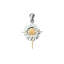 Load image into Gallery viewer, 18K Gold Plated Sun Symbol and Sun Flare Pendant - Special Edition