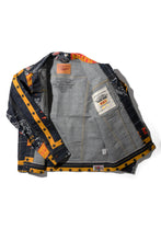 將圖片載入圖庫檢視器 BIG JOHN M6001SP(050) 50 years anniversary Banner Denim Trucker Jacket / Special Edition