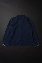 將圖片載入圖庫檢視器 WR623F (81) World Workers Indigo Nep Denim Coverall Jacket