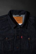 將圖片載入圖庫檢視器 BIG JOHN S6953W (001) ISHIKAWADAI DENIM TRUCKER JACKET