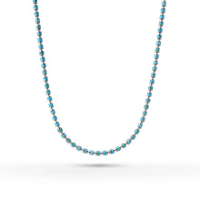 Load image into Gallery viewer, Horizon Heishi Turquoise Necklace, Small – 4.2mm