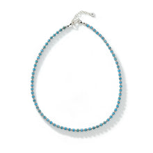 Load image into Gallery viewer, Horizon Heishi Turquoise Necklace, Small – 4.2mm