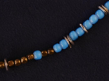 Load image into Gallery viewer, TRIPLE PART LONG BEADS - SKY