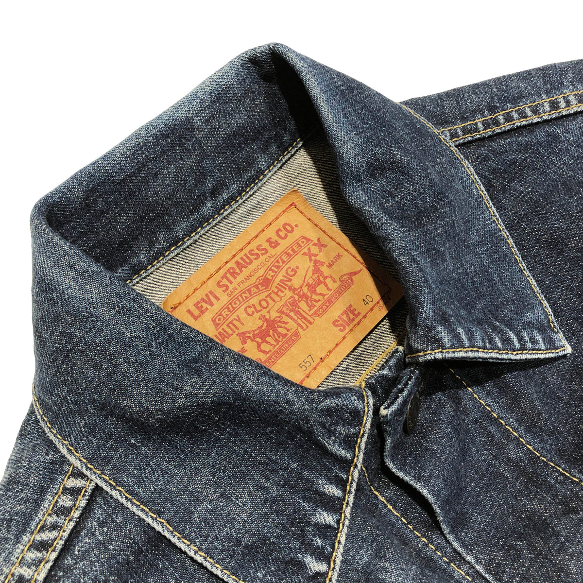 LEVI'S 71557 BIGE TYPEIII DENIM JACKET – CRAFTMAN