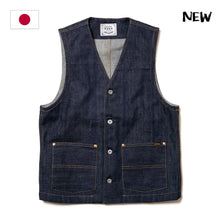 將圖片載入圖庫檢視器 BIG JOHN XX602B (000)『XXXX-EXTRA』BUTTON UP VEST