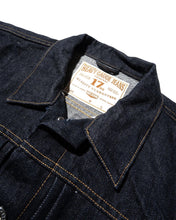 將圖片載入圖庫檢視器 BIG JOHN 17oz HEAVY GAUGE DENIM JACKET
