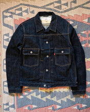 將圖片載入圖庫檢視器 BIG JOHN 17oz HEAVY GAUGE DENIM JACKET