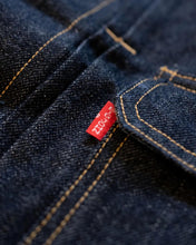 將圖片載入圖庫檢視器 BIG JOHN 17oz HEAVY GAUGE DENIM JACKET