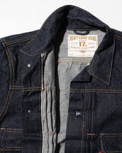 將圖片載入圖庫檢視器 BIG JOHN 17oz HEAVY GAUGE DENIM JACKET