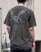 將圖片載入圖庫檢視器 HOUSTON PIGMENT PRINT TEE (ARMY) - BLACK
