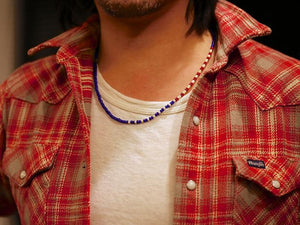Vintage White Hearts -U.S.A.-