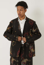 Load image into Gallery viewer, Tsujigahana Gobelin Stand‐up Collar Jacket
