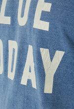 將圖片載入圖庫檢視器 BLUE BLUE KNITTED INDIGO “BLUE TODAY” TEE
