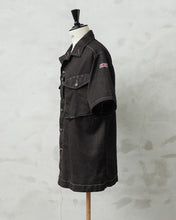 將圖片載入圖庫檢視器 WAIPER TROPICAL COMBAT SHIRT - BLACK

