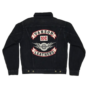 VANSON CUSTOM TRACKER JACKET - BLACK