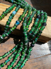 Load image into Gallery viewer, GREEN GLASS TRADE BEADS
