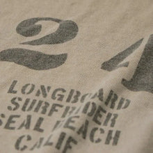 Load image into Gallery viewer, UES Military Number 24 T-SHIRT - BEIGE
