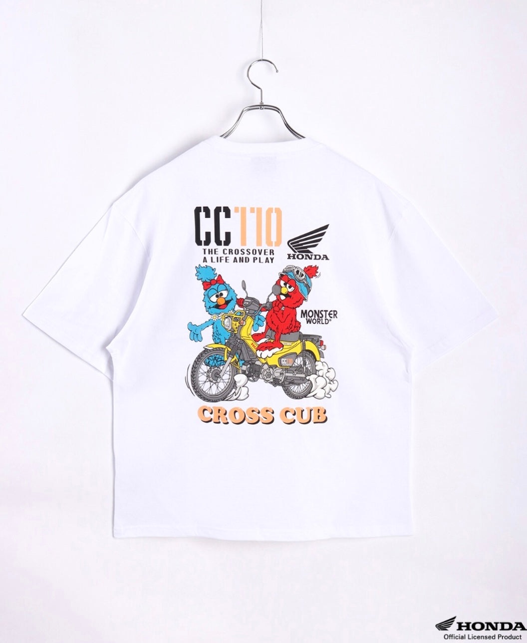 HONDA MONSTER WORLD Cross Cub Tee