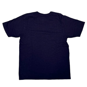 UES No. 8 SLUB NEP SHORT SLEEVE T-SHIRT - NAVY