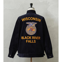 Load image into Gallery viewer, HOUSTON FUTURE FARMERS OF AMERICA JACKET (FFA) - NAVY
