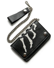 Load image into Gallery viewer, Awake NY x Vanson Leathers Skeleton Wallet
