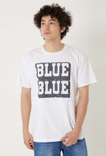 將圖片載入圖庫檢視器 BLUE BLUE KNITTED BONDING OPAL COLOR DENIM TEE - WHITE
