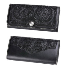 將圖片載入圖庫檢視器 FUNNY TRIFORD WALLET - BLACK
