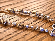 將圖片載入圖庫檢視器 Blue African Disk Beads 3way Choker
