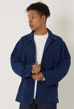 Load image into Gallery viewer, -KASEZOME-
SASHIKO FATIGUE SHIRT
