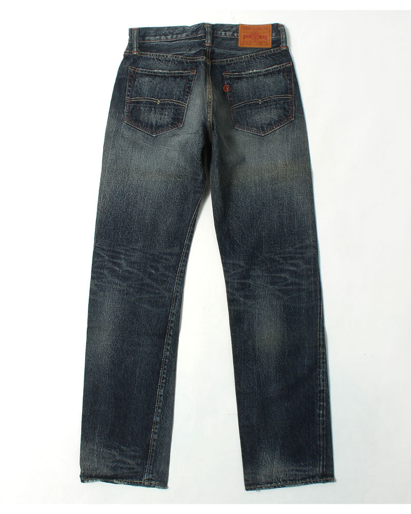 EIGHT'G 602-RD3 TIGHT STRAIGHT REAL DAMAGE JEANS